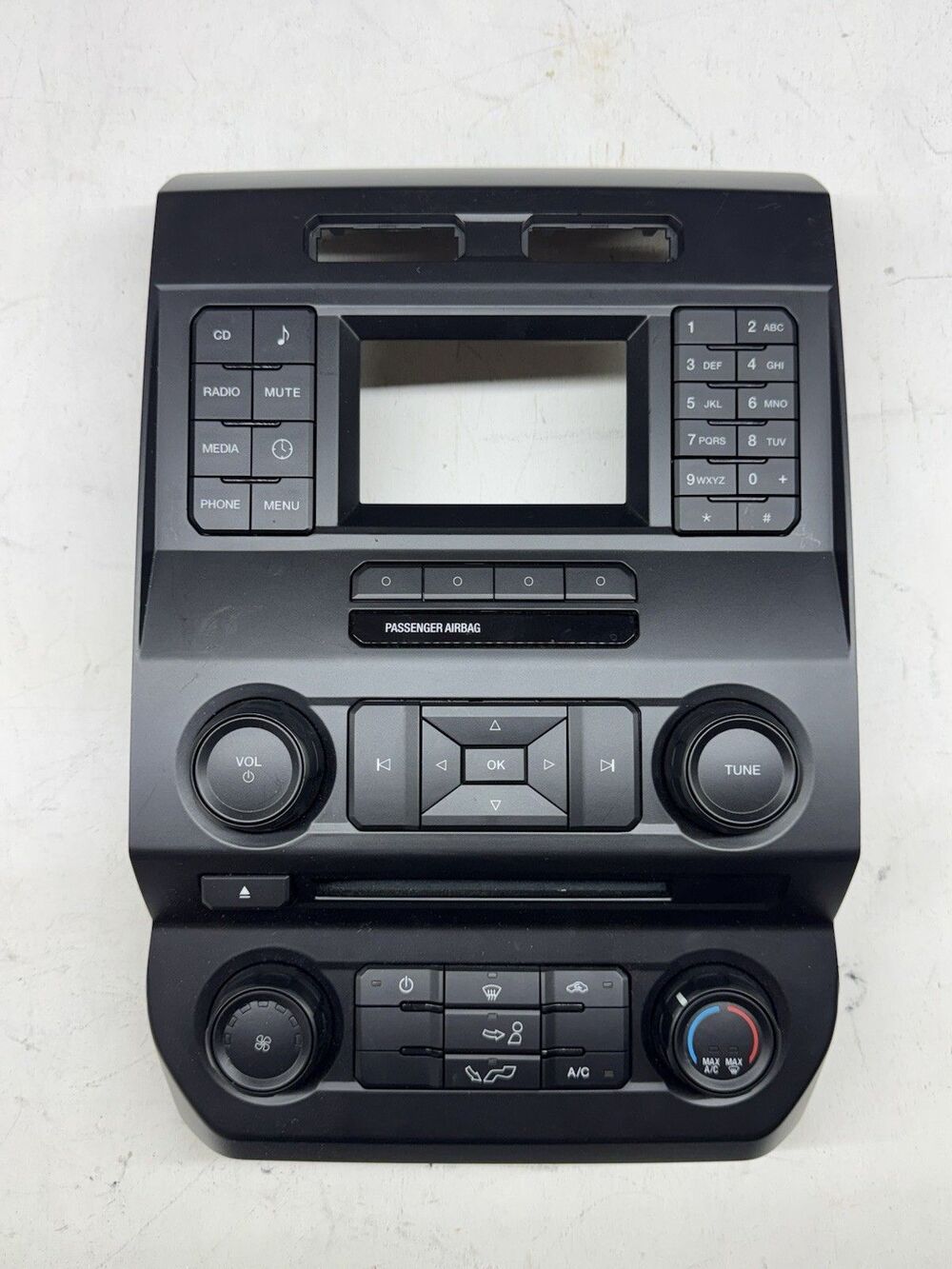 OEM 2015-2018 Ford F150 Radio Stereo Climate Control Panel Bezel Small Screen